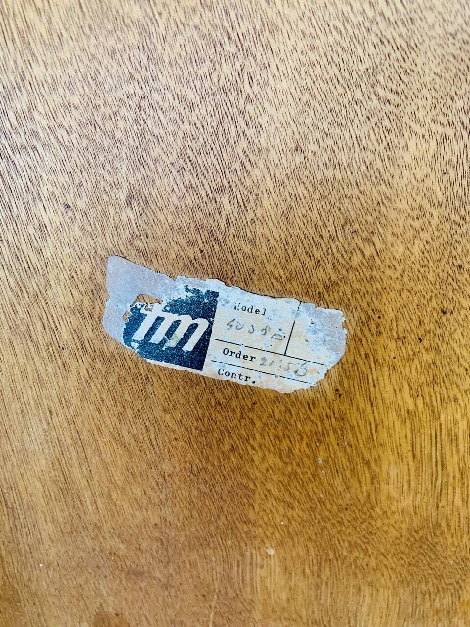 Scandinavian teak coffee table by FM, circa 1960-1970