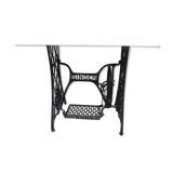 Singer table cast iron and marble