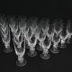 23 Crystal Flutes Model Clos Vougeot Lalique