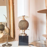 Lampe de bureau "pieds ananas" 1960