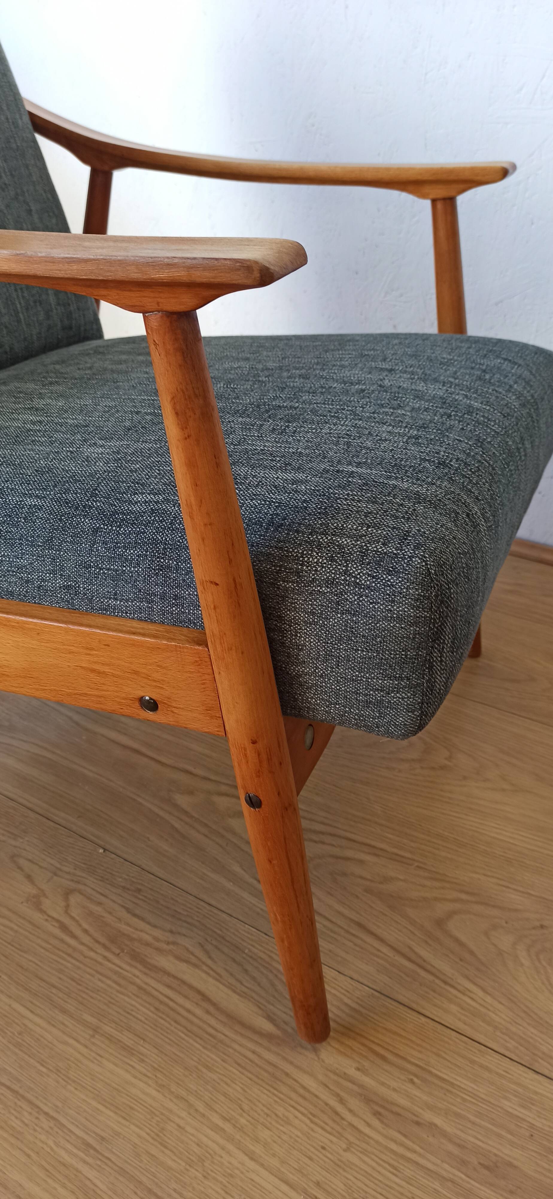 Pair of Mid-Century Armchairs 70s.