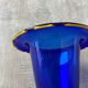 Large blue Murano glass vase 1960s