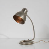 Chrome metal desk lamp  manufactured by Daalderop in the Netherlands 1930