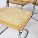 Set of four B 32 chairs by Marcel Breuer