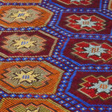 Anatolian handmade kilim rug 273 cm x 211 cm