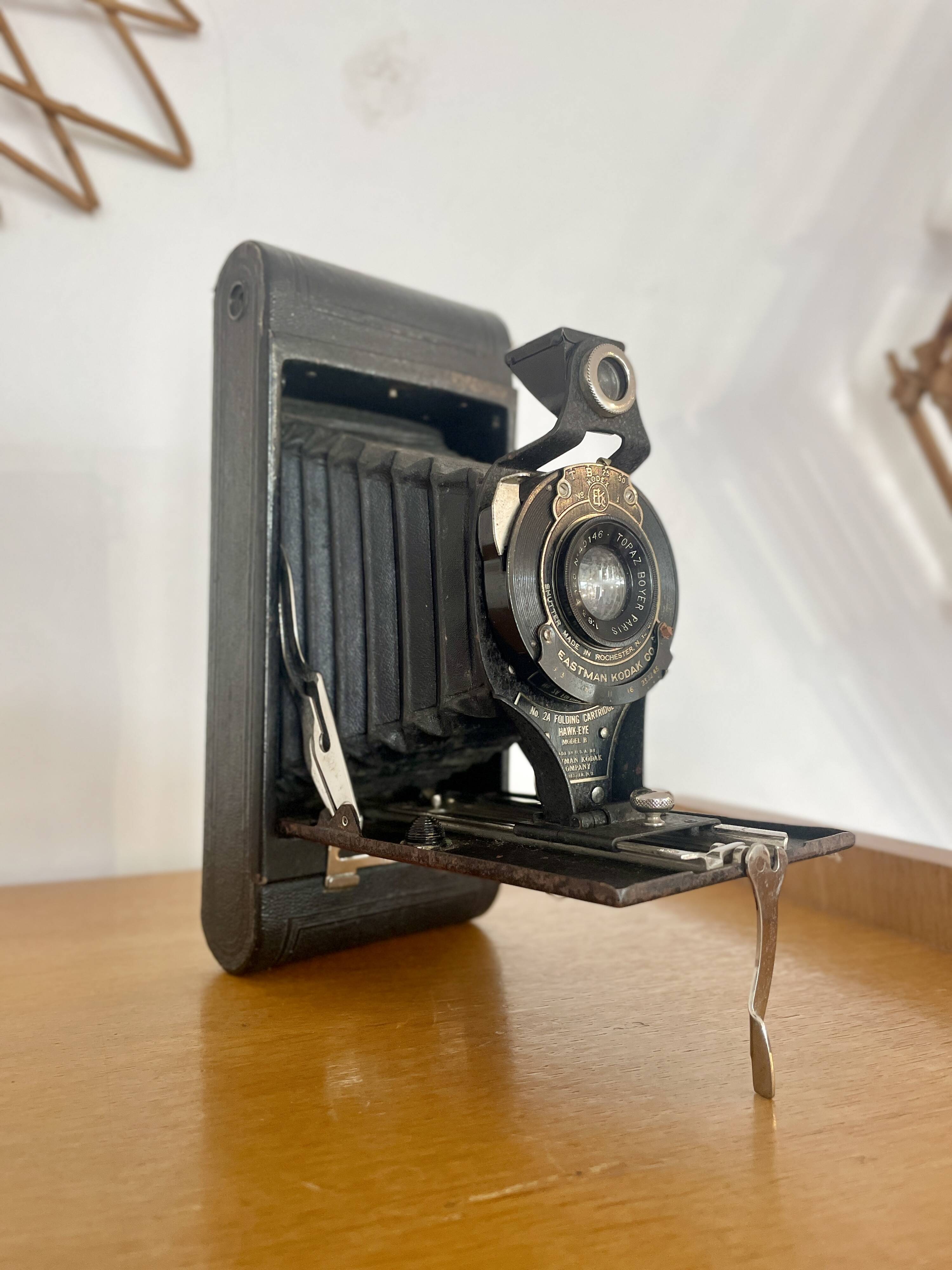 Ancien appareil photo ancien des années 1920 EASTMAN KODAK No