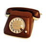 Telephone retro Phone FEUER NOTRUF Germany leather