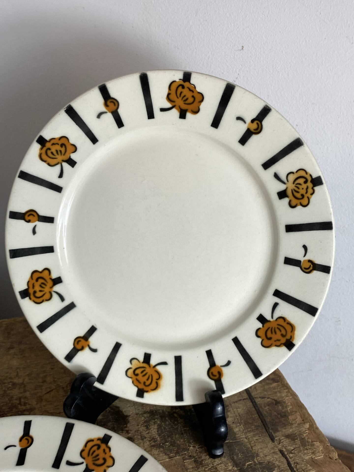Porcelain plates, Badonviller France