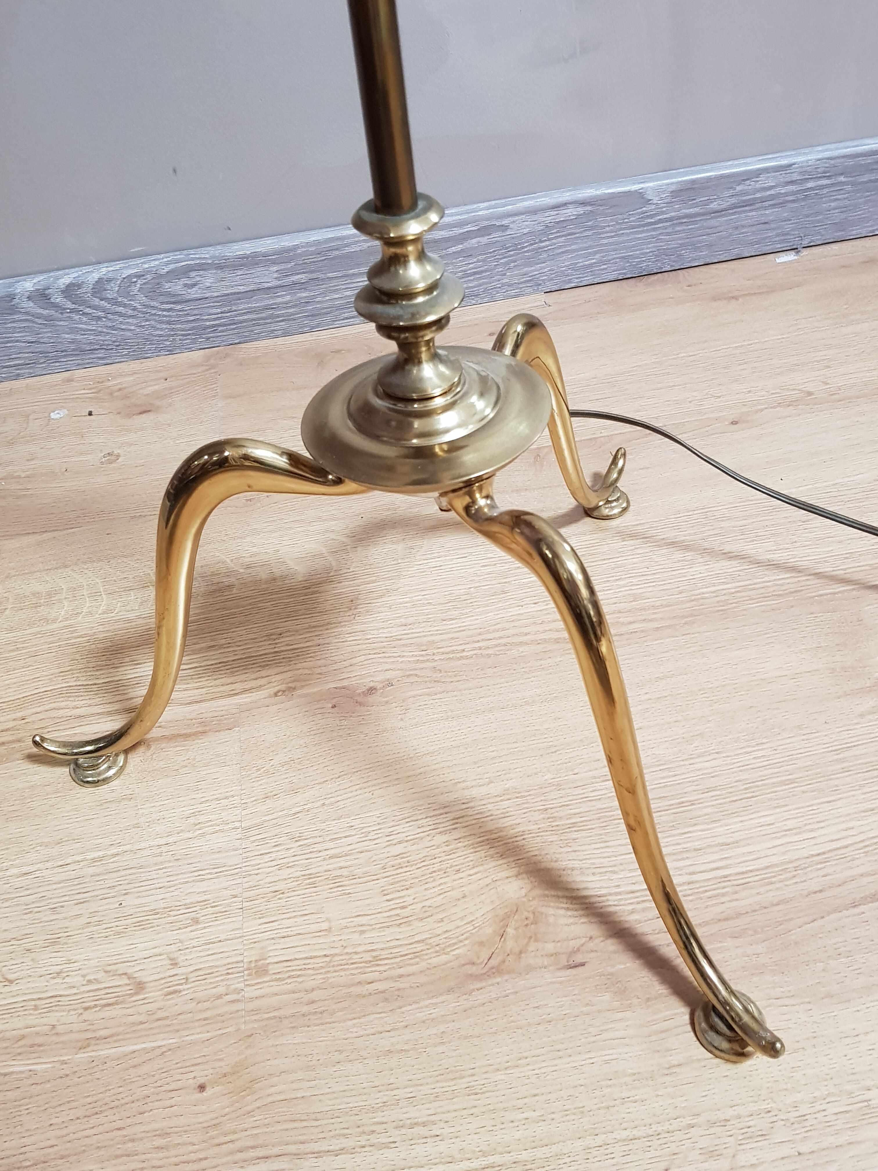 Floor lamp bronze 40/50s vintage