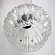 Vintage glass pendant lamp