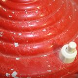 Lampe articulée rouge vintage