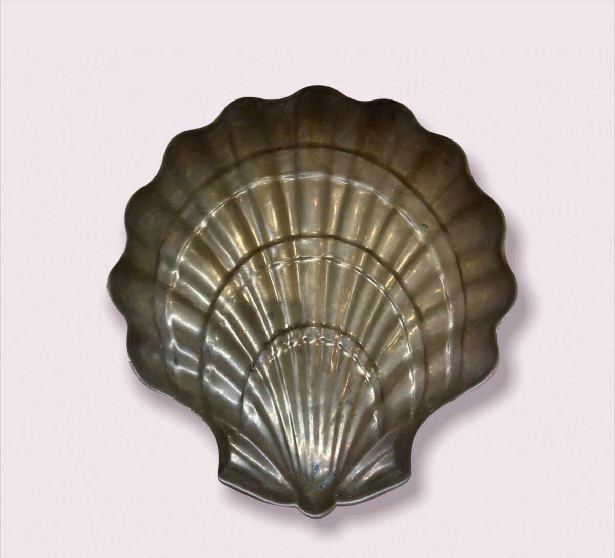 Golden Shell Brass Cup