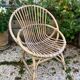 Rattan armchair for vintage children