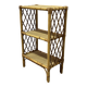 Vintage rattan shelf