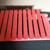 Folding wooden stool