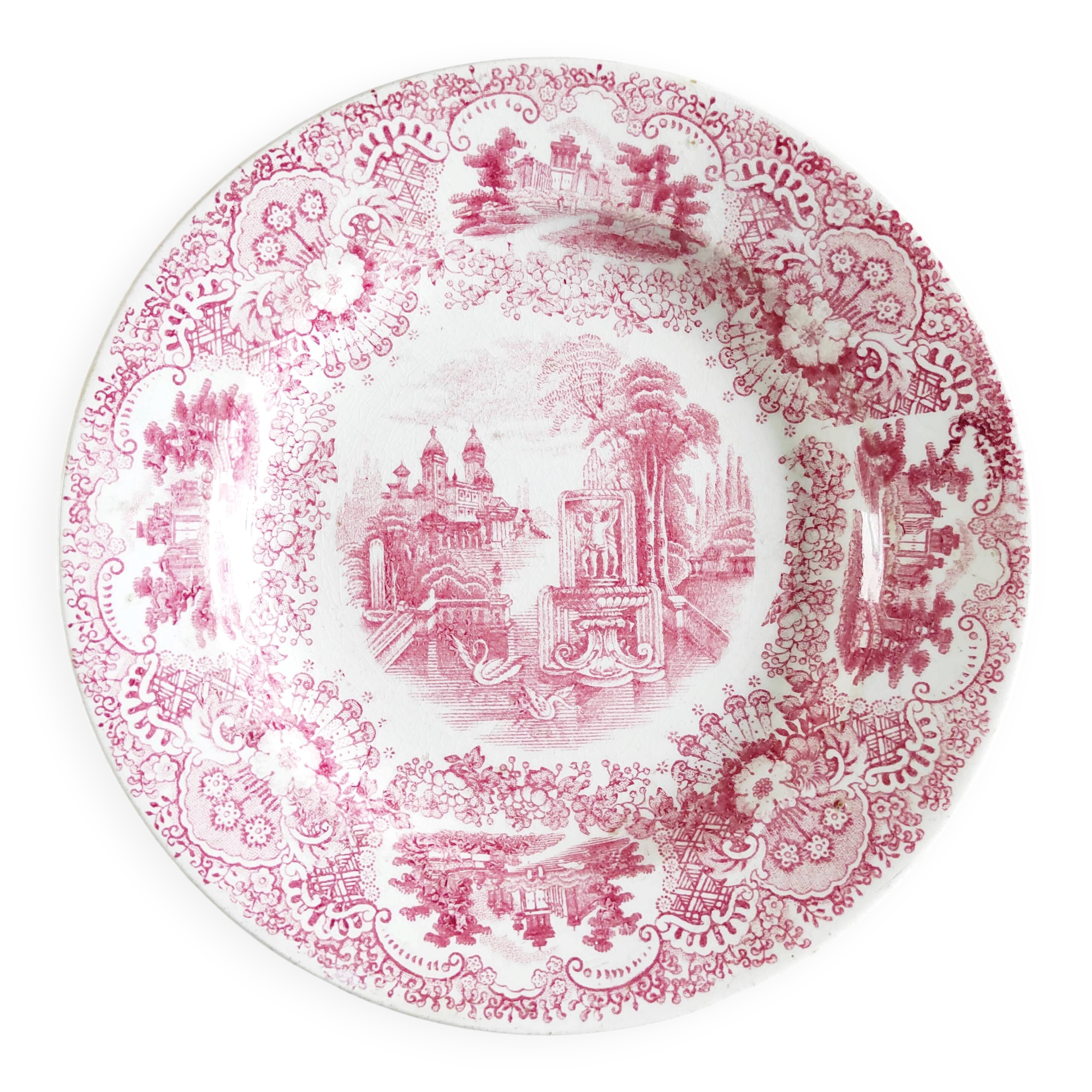 Assiette Faïence Pickman La Cartuja Séville