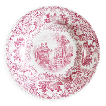 Assiette Faïence Pickman La Cartuja Séville