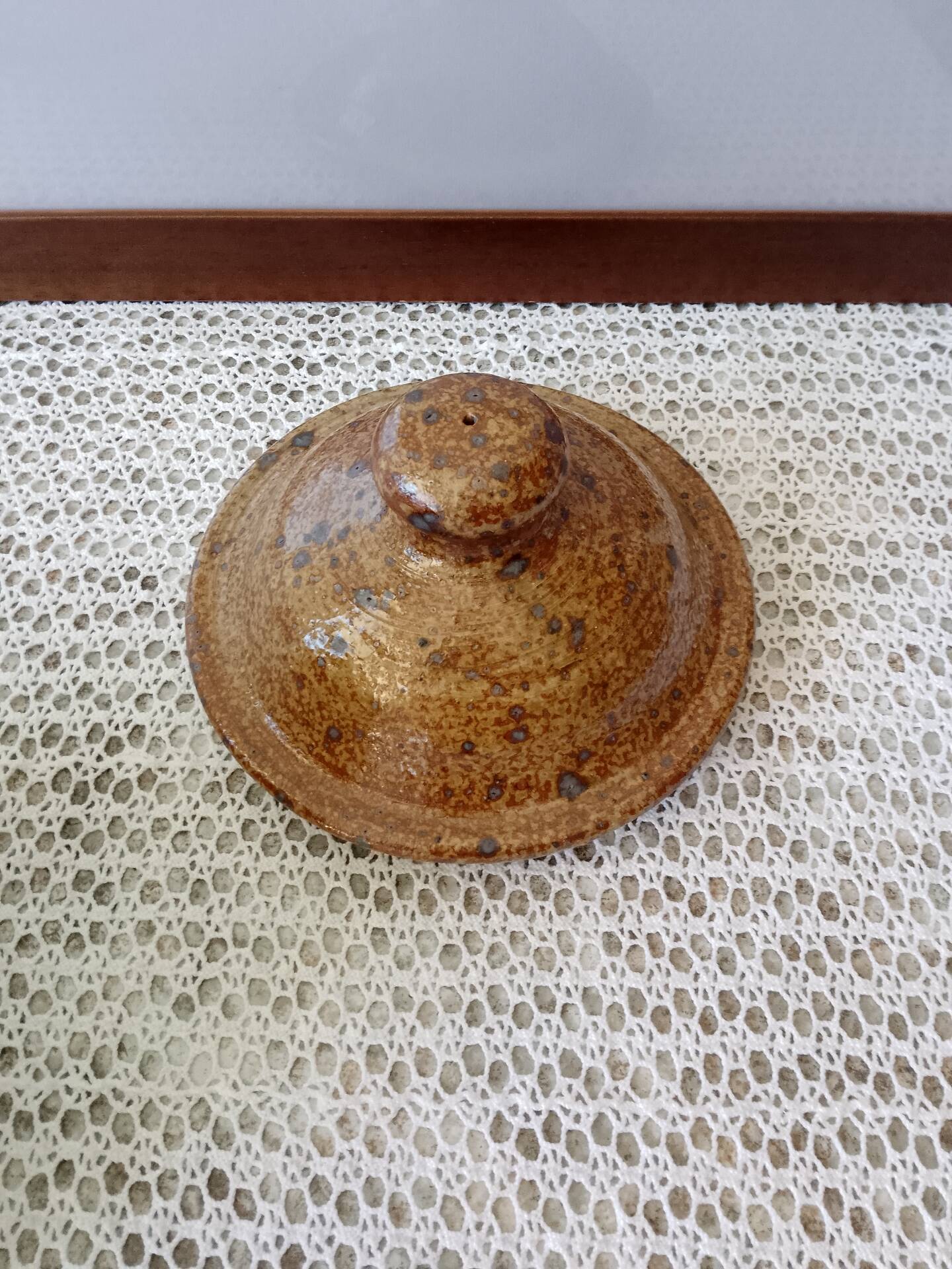 Vintage soup service in pyrite stoneware