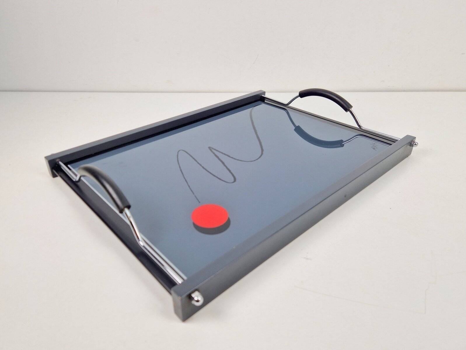 Vintage Postmodern Abstract Tray from Axis, Paris, 1980s