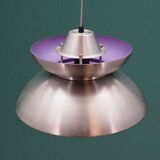 Silver chandelier, Danish design, 1970s