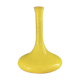 Yellow glazed ceramic vase