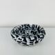 Ashtray and pocket tray by Marius Giuge, fat lava ceramic.