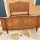 Lit corbeille cannage style Louis XV début XXeme