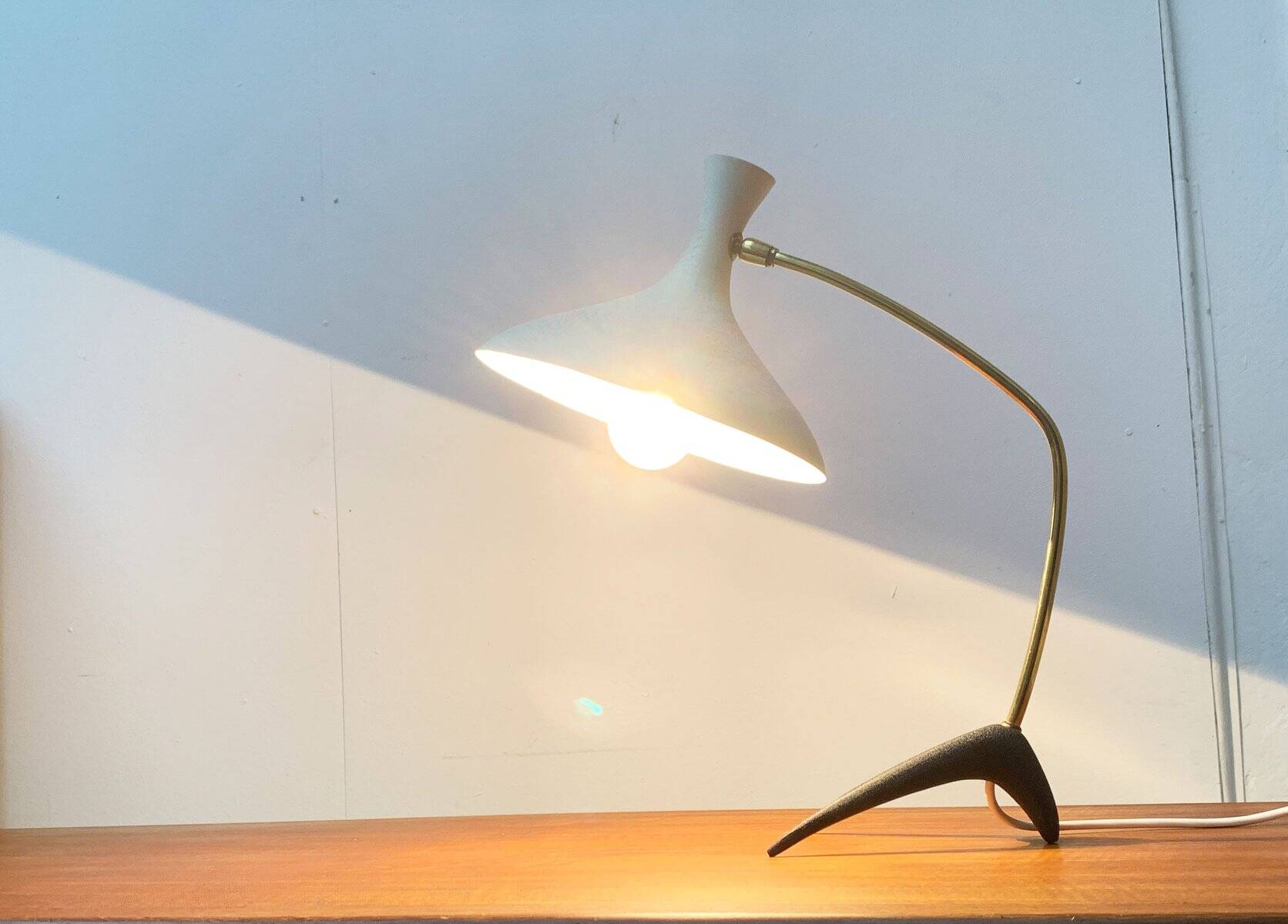 Mid-Century Modern Crowfoot Table Lamp by Cosack, 1960s
