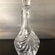 Carafe en cristal taillé