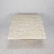 Italian Travertine Coffee Table, 1980s