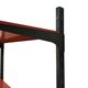 Tomado Holland vintage wall support black steel orange from the 1970s