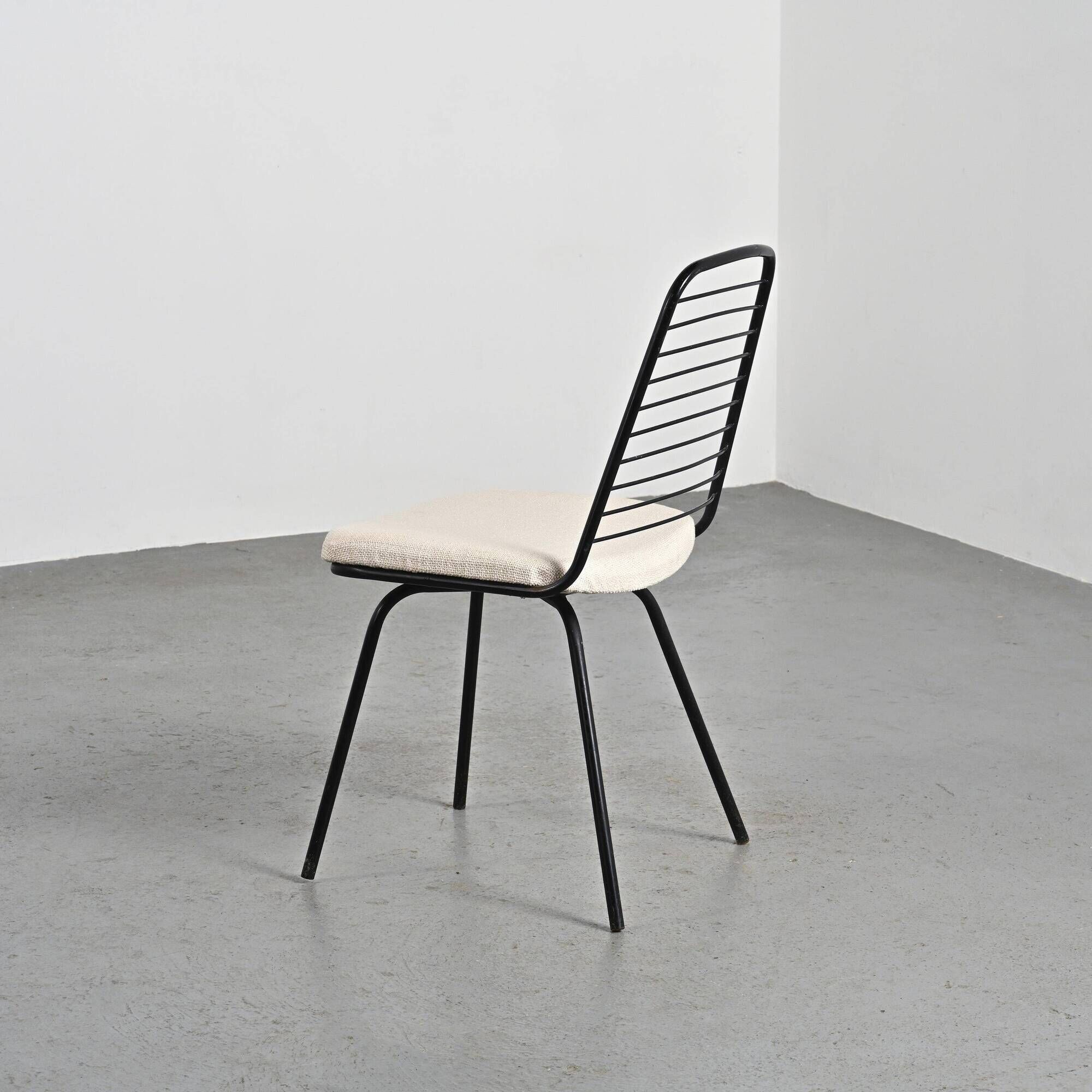Set of four chairs by Jean-Louis Bonnant, circa 1955