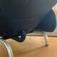 XDark brown leather chaise longue