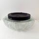 Plafonnier ou applique verre vintage 80s