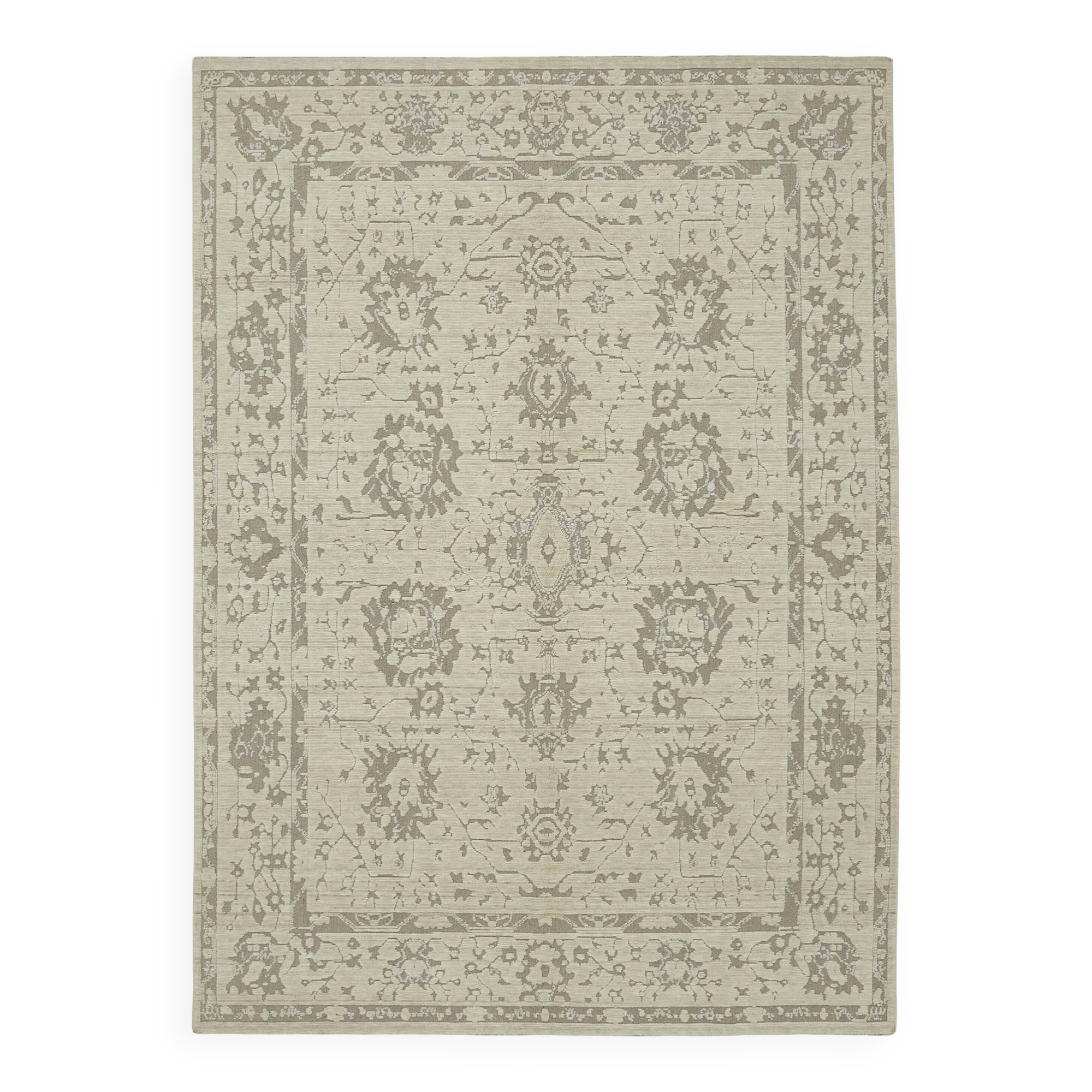 Tapis Oushak turc fait main 265 cm x 378 cm