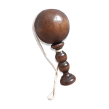 Old solid wood bilboquet