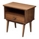 Scandinavian 1960s teak bedside table