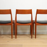 A vintage mid-century Arne Hovmand-Olsen for Mogens Kold MK175 chair
