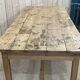 Early XXth fir farmhouse table