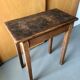Console table in raw wood