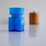 Mid-century modern Scandinavian art glass small vase by Po Ström for Alsterfors, Sweden