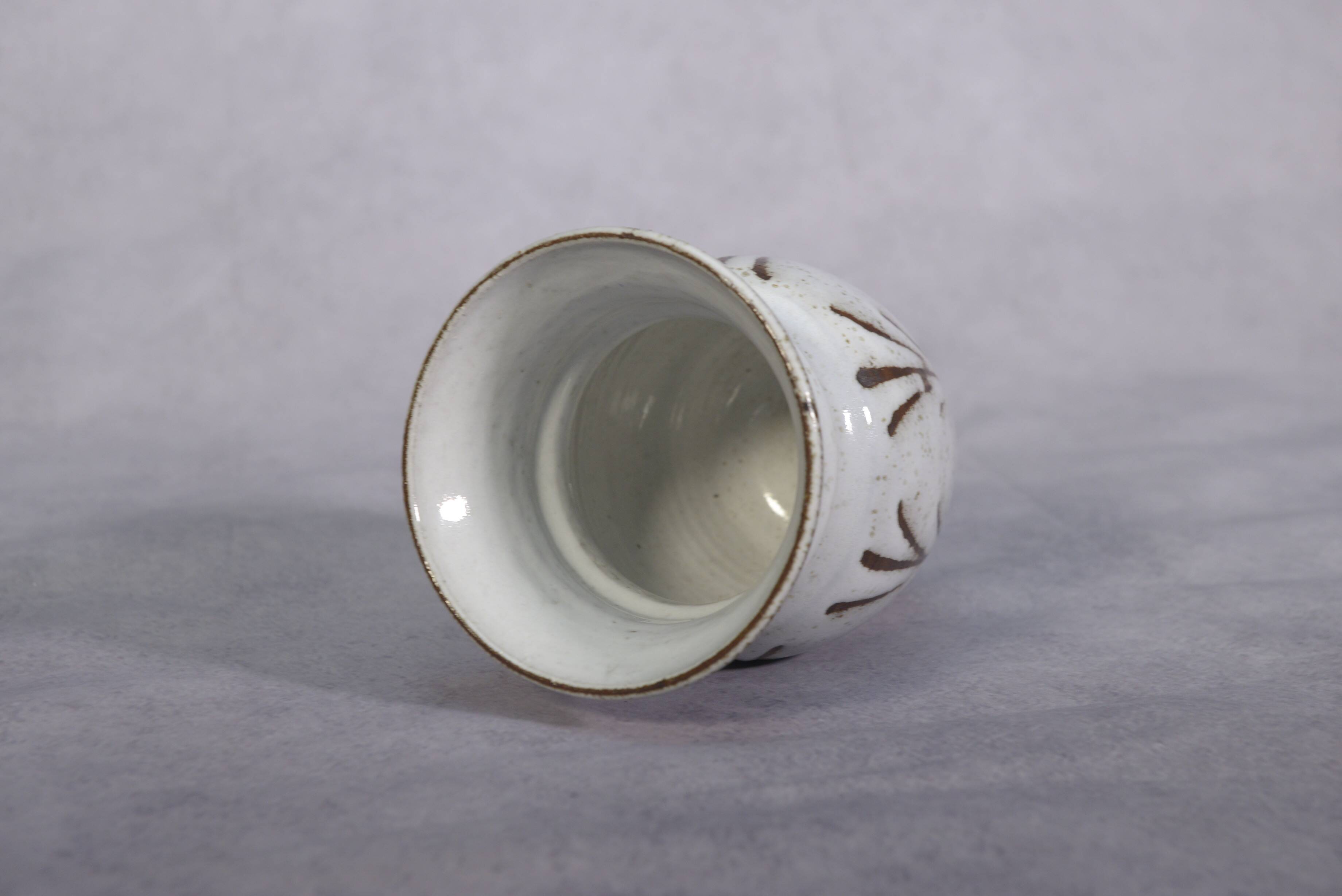 Ceramic vase by Alain Granet in VALLAURIS 1960s