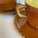 Head to head large cups digoin Sarreguemines 1920