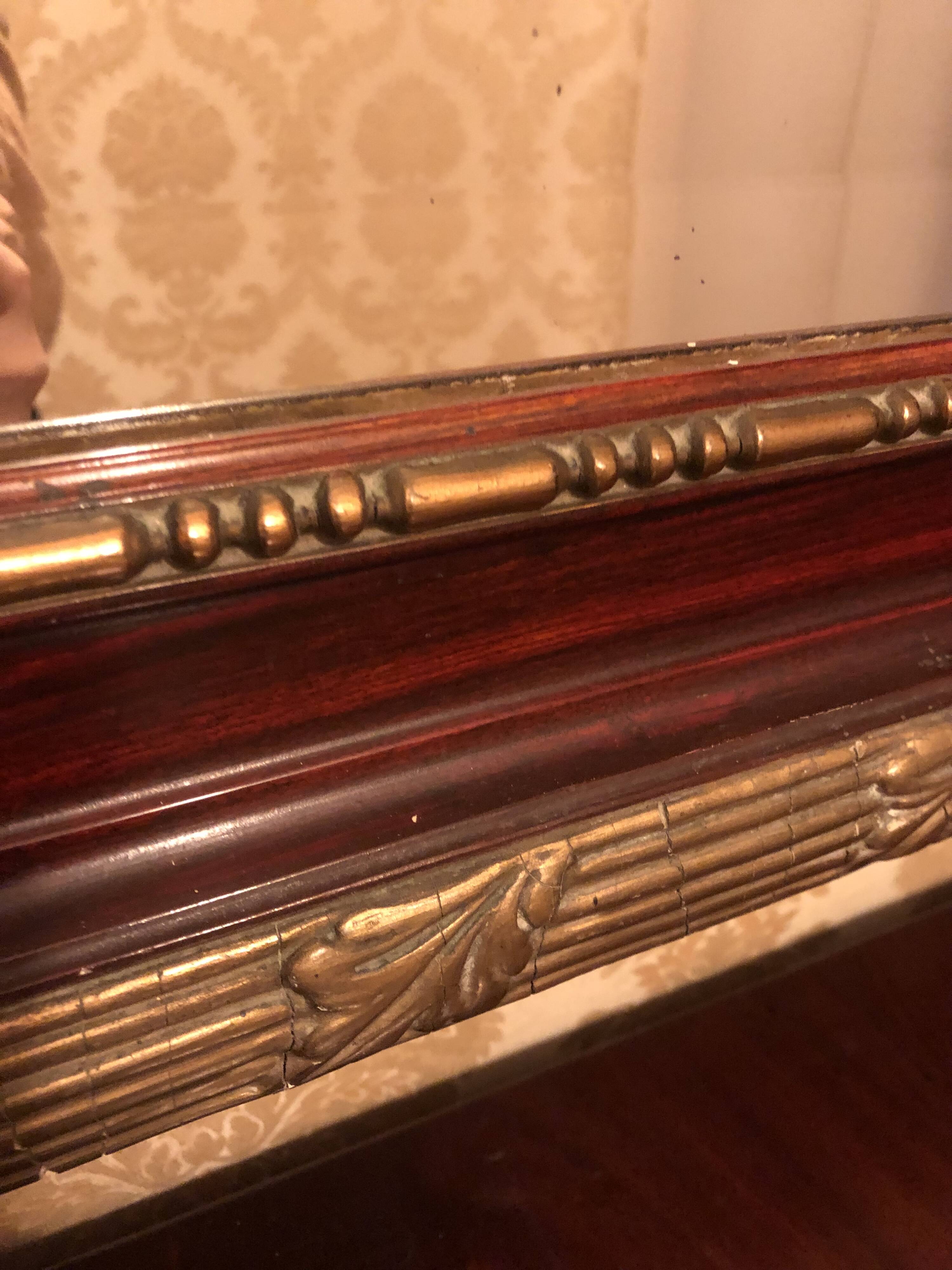 Miroir fin XIXe-début XXe