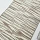 3x12 Brown & Beige Striped Vintage Kilim Runner Rug, 94x358Cm