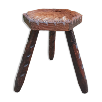 Vintage shepherd's stool
