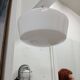 Suspension opaline art déco