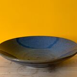 Plat en céramique bleu