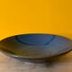 Blue ceramic dish