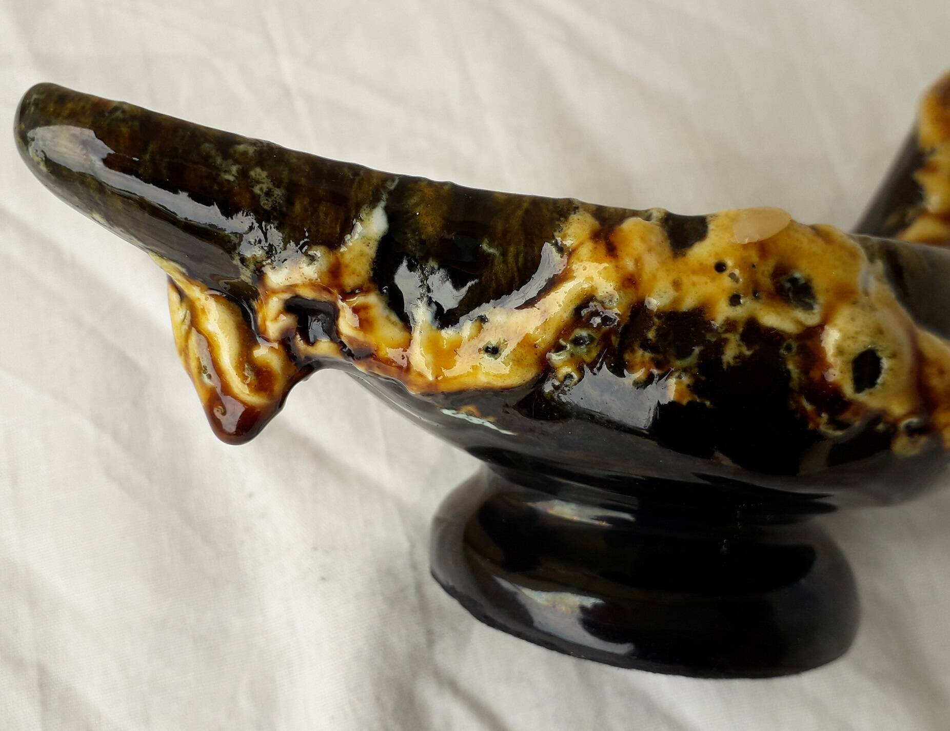 Ceramic candlestick from Vallauris